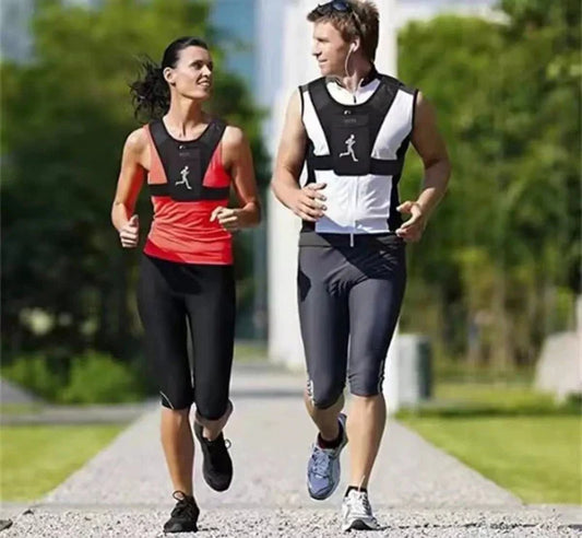 Sports Vest with Touchscreen Pocket and Reflective Strip